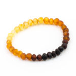 Bracelet en perles pierre naturelle ambre de la Baltique