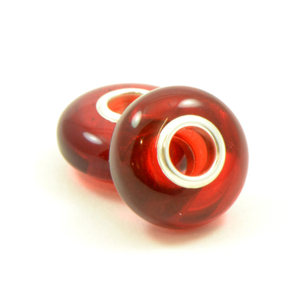 Perle/Charm Pandora Ambre Rouge