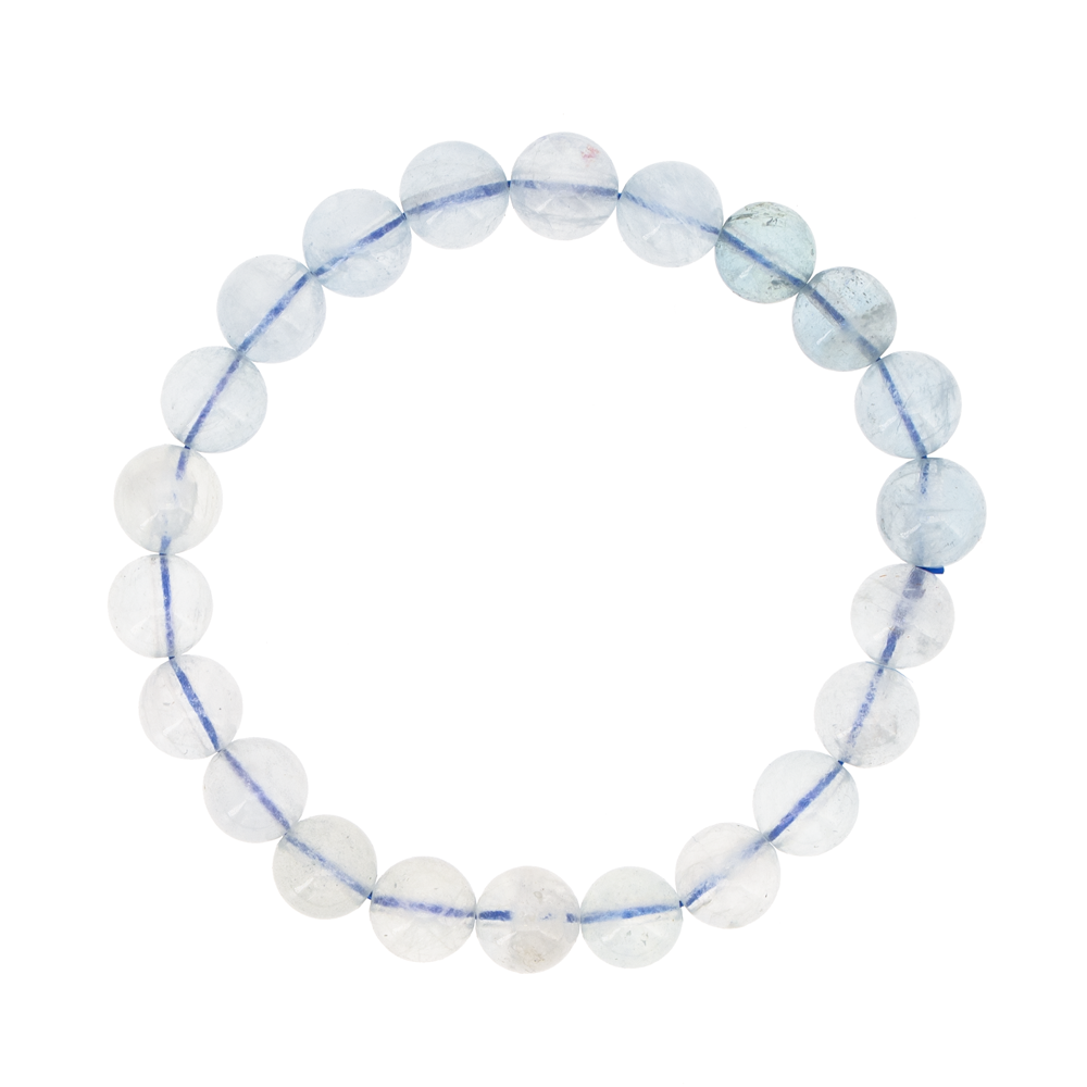 Bracelet Aigue-Marine Naturelle A - Anti-Stress