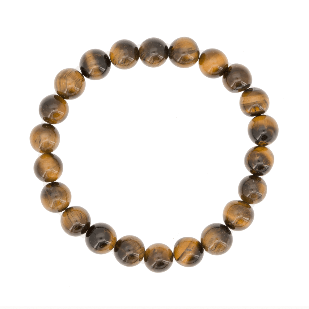 Bracelet Perles Œil de Tigre & Pierres Naturelles - Bracelets