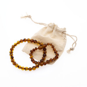 Pack Maman + Bébé Bracelet Cognac