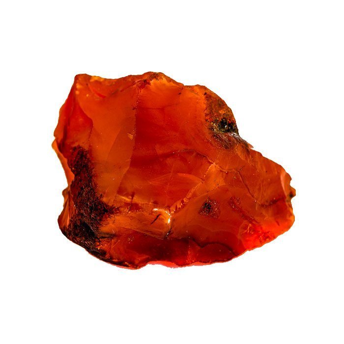 Pierre Brute De Cornaline France Minéraux – Couleurs Orange, Rose, Rouge, 4 à 6 Cm – Environ 40 Grammes