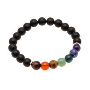 Bracelet 7 Chakras Onyx