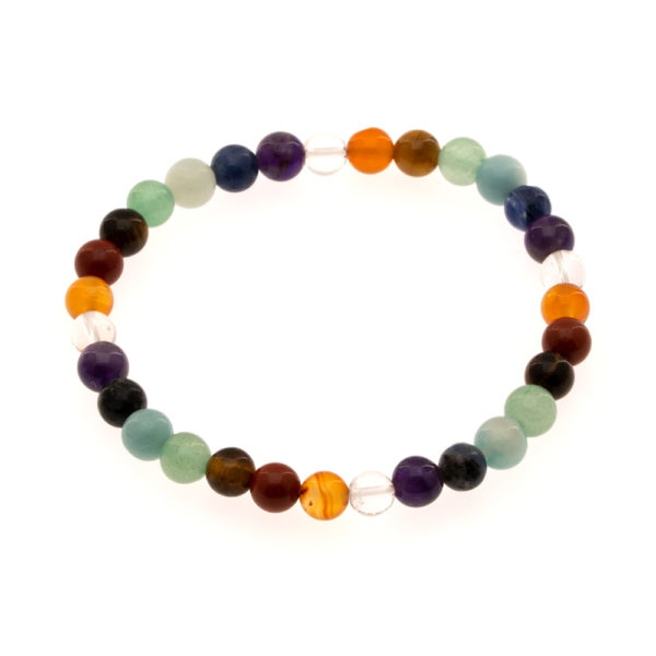 7 chakras bracelet 6 mm