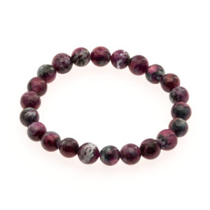 Bracelet Rubis A+ 8mm