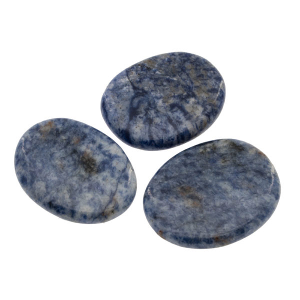 Lot de 3 Galets Sodalite