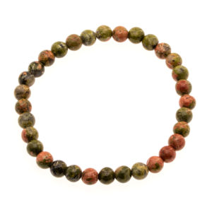 Bracelet Unakite 6mm AB