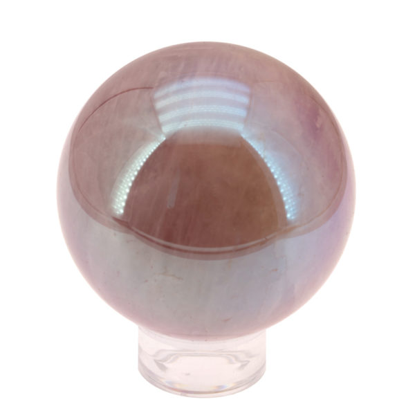 Sphère Quartz Rose Aura