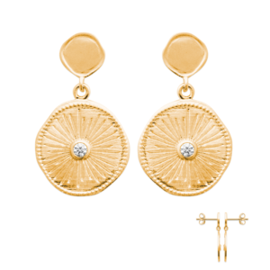 Boucle d'oreille clothilde