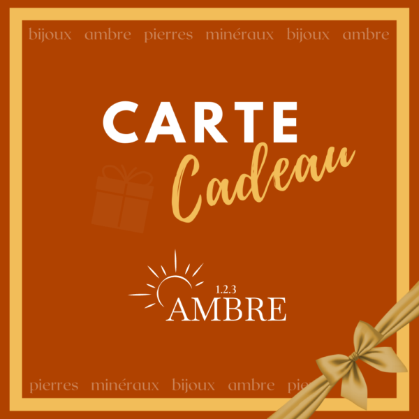 Carte Cadeau 123Ambre