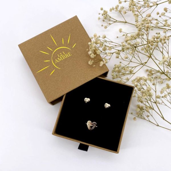 Bague Phébé Coeur - Plaqué Or