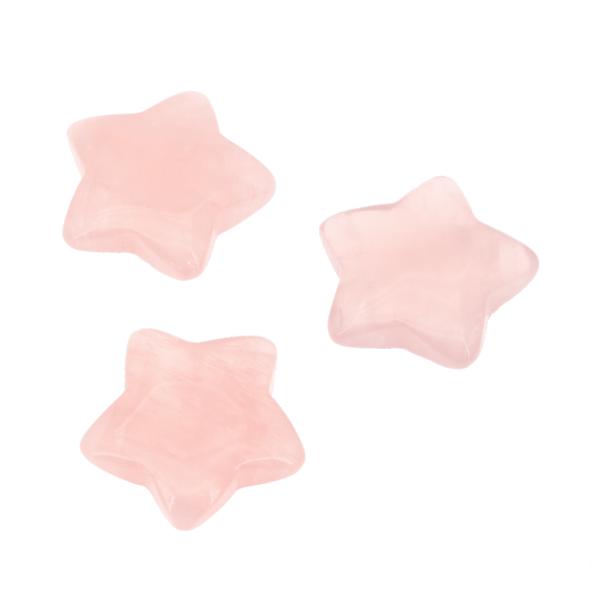 lot étoile quartz rose