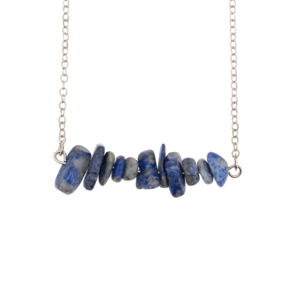 Collier Argent et Lapis Lazuli