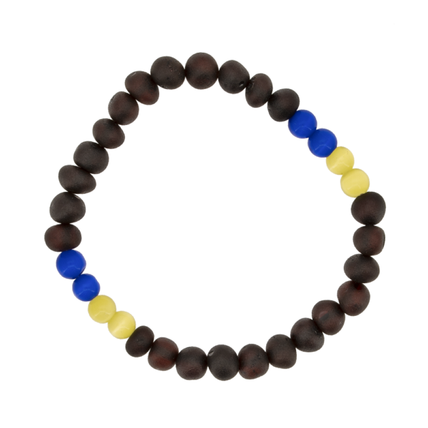 Bracelet Ambre Soutien Ukraine