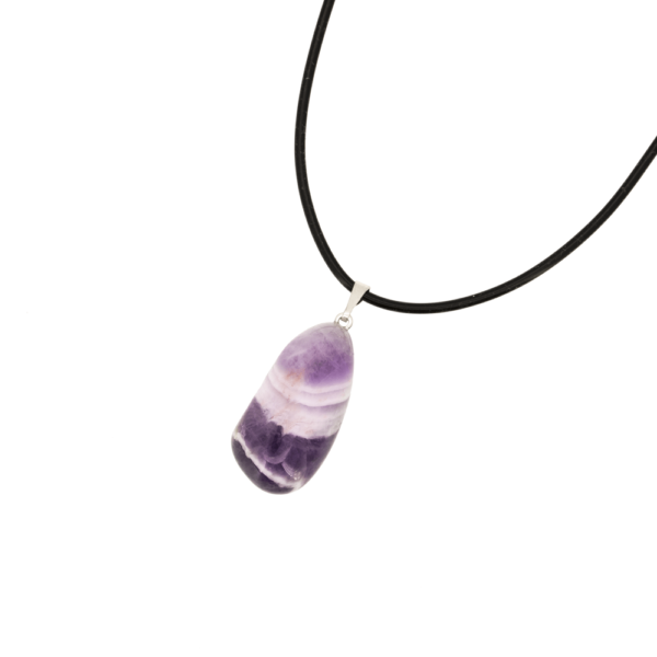 Pendentif en Améthyste Rubannée
