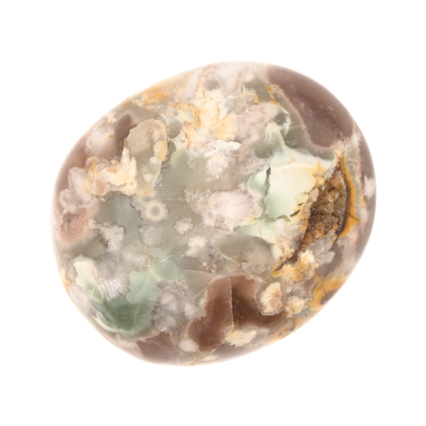 Galet Agate Fleur de Cerisier