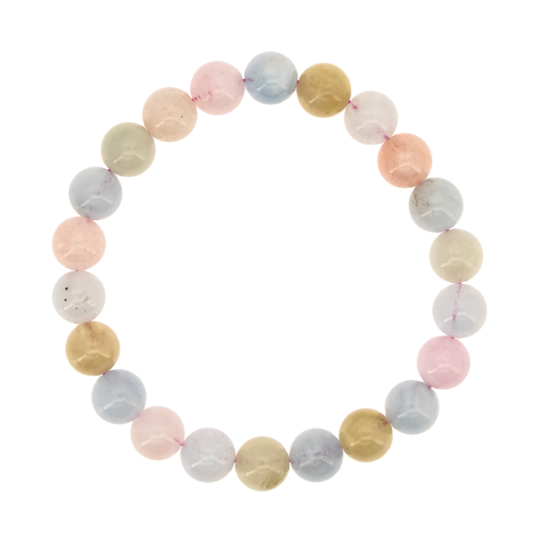 Bracelet Morganite 8 mm A