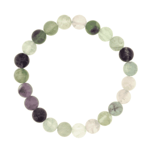 Bracelet Fluorite 8 mm 18 cm