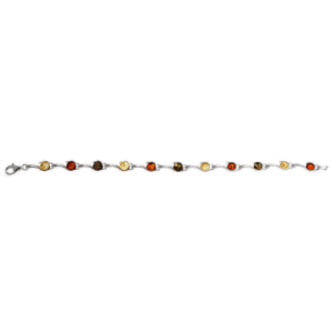 Bracelet Yonas Ambre et Argent
