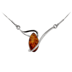 Collier Nemes Ambre et Argent