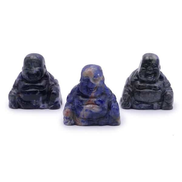 Bouddha en Sodalite