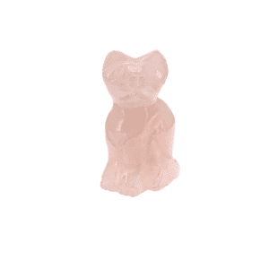 Chat en Quartz Rose