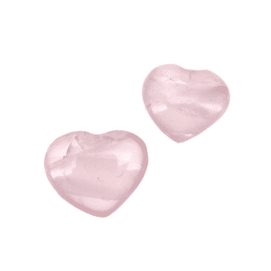 Lot de deux coeur cabossés