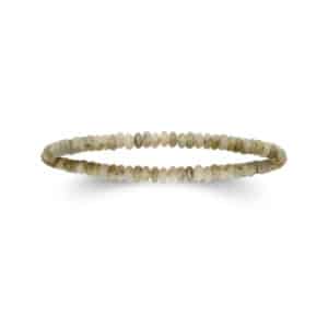 Bracelet Labradorite 4 mm Donut