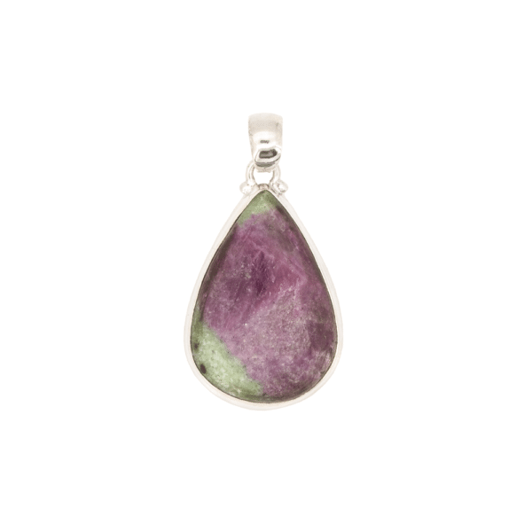 Pendentif en Rubis et Argent