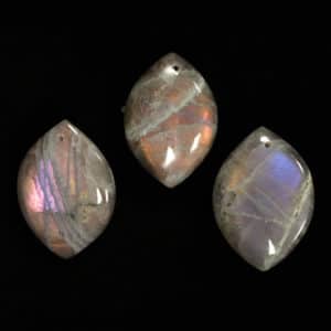 Pierre roulée Labradorite  Lithothérapie – Atelier Jeppeto