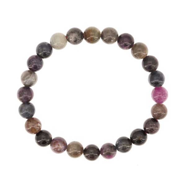 Bracelet Saphir Multicolore 8mm