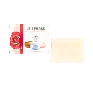 Savon parfum rose pierre naturelle