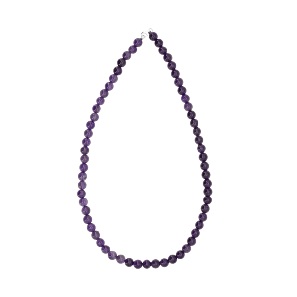 Collier Améthyste 6 mm