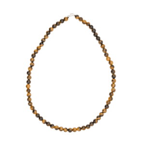 Collier oeil de tigre 6mm