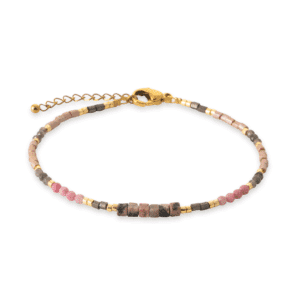 Bracelet Rhodonite - Douceur et équilibre